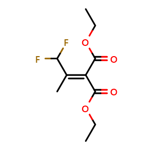 Diethyl 2-(1,1-difluoropropan-2-ylidene)malonate