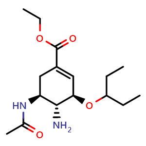 Chemical structure of Oseltamivir Impurity G , CAS 956267-10-0, AChemBlock AD270059