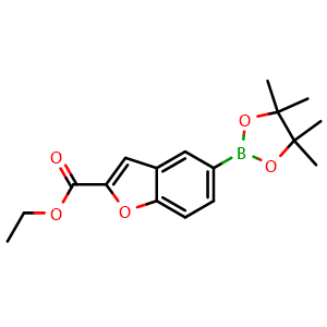 Ethyl 5-(4,4,5,5-tetramethyl-1,3,2-dioxaborolan-2-yl)benzofuran-2-carboxylate