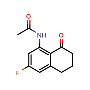 N-(3-Fluoro-8-oxo-5,6,7,8-tetrahydronaphthalen-1-yl)acetamide