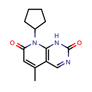 8-Cyclopentyl-5-methylpyrido[2,3-d]pyrimidine-2,7(1H,8H)-dione