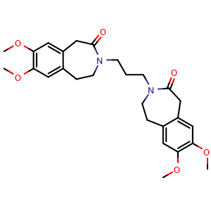 3,3'-(Propane-1,3-diyl)bis(7,8-dimethoxy-1,3,4,5-tetrahydro-2H-benzo[d]azepin-2-one)