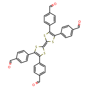 4,4',4'',4'''-([2,2'-Bi(1,3-dithiolylidene)]-4,4',5,5'-tetrayl)tetrabenzaldehyde