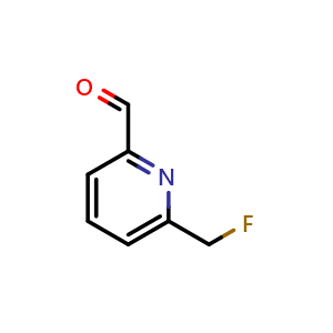 6-(Fluoromethyl)picolinaldehyde