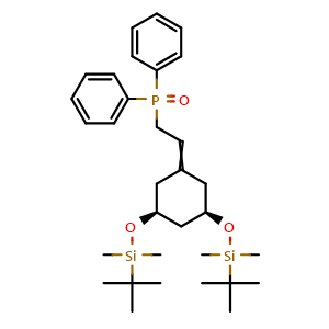 (1S,3R)-1,3-Bis((tert-butyldimethyl)silanyloxy)-5-[2-(diphenylphosphinoyl)-ethylidene]cyclohexane