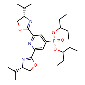Di(pentan-3-yl) (2,6-bis((S)-4-isopropyl-4,5-dihydrooxazol-2-yl)pyridin-4-yl)phosphonate