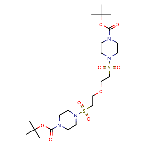 Di-tert-butyl 4,4'-(oxybis(ethane-2,1-diylsulfonyl))bis(piperazine-1-carboxylate)