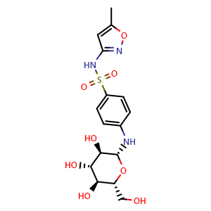 4-(β-D-Glucopyranosylamino)-N-(5-methyl-3-isoxazolyl)benzenesulfonamide
