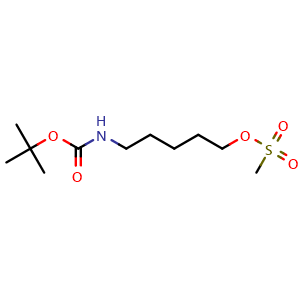 5-((Tert-butoxycarbonyl)amino)pentyl methanesulfonate