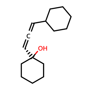 (R)-1-(3-Cyclohexylpropa-1,2-dien-1-yl)cyclohexan-1-ol