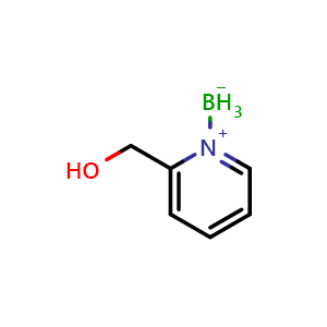 Chemical structure of Boron, trihydro(2-pyridinemethanol-N1)-, (T-4) , CAS 122469-40-3, AChemBlock AD270428