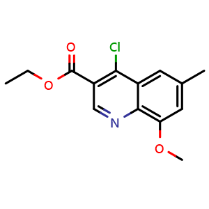ethyl 4-chloro-8-methoxy-6-methylquinoline-3-carboxylate