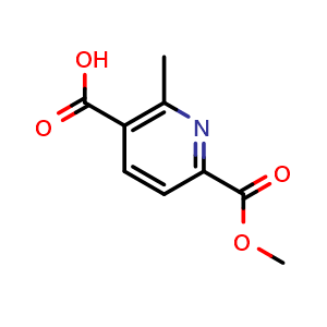 6-(methoxycarbonyl)-2-methylnicotinic acid
