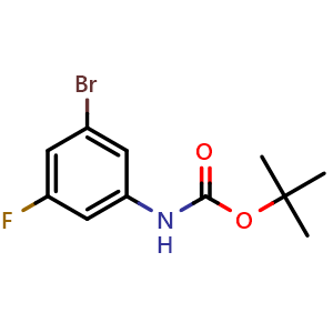 tert-butyl (3-bromo-5-fluorophenyl)carbamate
