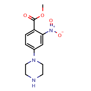 Methyl 2-nitro-4-(piperazin-1-yl)benzoate