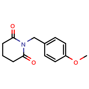 1-[(4-methoxyphenyl)methyl]piperidine-2,6-dione