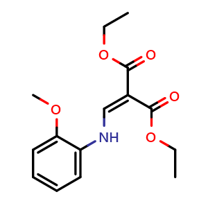 Diethyl 2-(((2-methoxyphenyl)amino)methylene)malonate