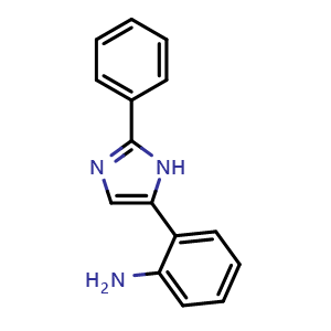 2-(2-phenyl-1H-imidazol-5-yl)aniline