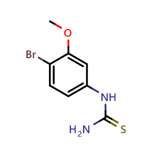 1-(4-bromo-3-methoxyphenyl)thiourea