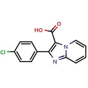 2-(4-chlorophenyl)imidazo[1,2-a]pyridine-3-carboxylic acid