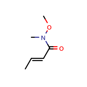 (2E)-N-methoxy-N-methylbut-2-enamide