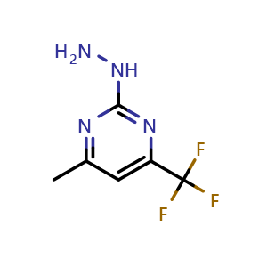 2-Hydrazineyl-4-methyl-6-(trifluoromethyl)pyrimidine