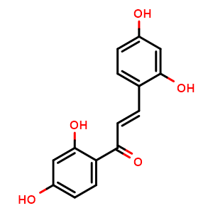 (E)-1,3-bis(2,4-dihydroxyphenyl)prop-2-en-1-one