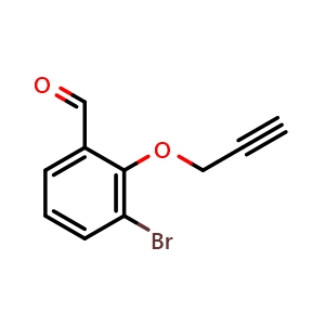 3-bromo-2-(prop-2-yn-1-yloxy)benzaldehyde