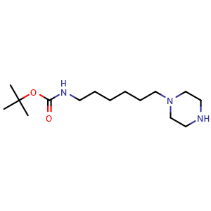 tert-butyl N-(6-(piperazin-1-yl)hexyl)carbamate
