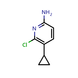 6-chloro-5-cyclopropylpyridin-2-amine