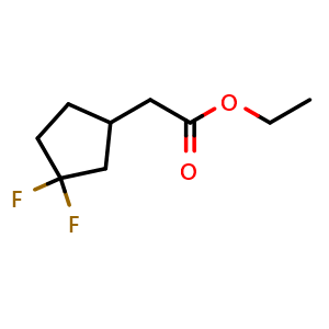 ethyl 2-(3,3-difluorocyclopentyl)acetate