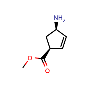(1S,4R)-Methyl 4-aminocyclopent-2-enecarboxylate