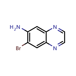7-bromoquinoxalin-6-amine