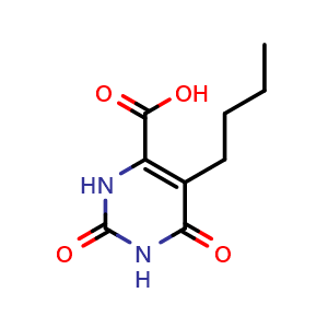 5-butyl-2,6-dioxo-1,2,3,6-tetrahydropyrimidine-4-carboxylic acid