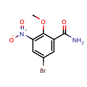 5-bromo-2-methoxy-3-nitrobenzamide