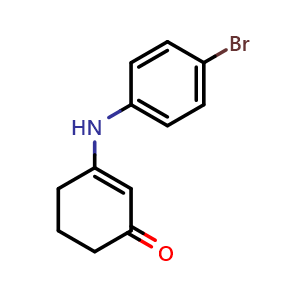 3-((4-bromophenyl)amino)cyclohex-2-en-1-one