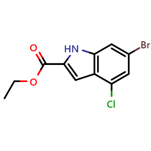 ethyl 6-bromo-4-chloro-1H-indole-2-carboxylate