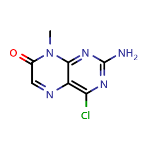 2-amino-4-chloro-8-methyl-7,8-dihydropteridin-7-one