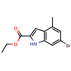 ethyl 6-bromo-4-methyl-1H-indole-2-carboxylate