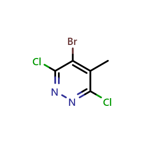 4-bromo-3,6-dichloro-5-methylpyridazine