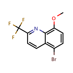 5-bromo-8-methoxy-2-(trifluoromethyl)quinoline
