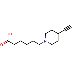6-(4-ethynylpiperidin-1-yl)hexanoic acid
