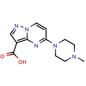 5-(4-methylpiperazin-1-yl)pyrazolo[1,5-a]pyrimidine-3-carboxylic acid