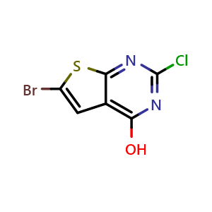 6-bromo-2-chlorothieno[2,3-d]pyrimidin-4-ol