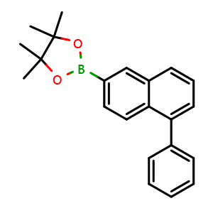 4,4,5,5-tetramethyl-2-(5-phenylnaphthalen-2-yl)-1,3,2-dioxaborolane