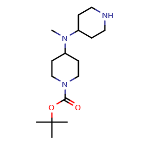 tert-butyl 4-(methyl(piperidin-4-yl)amino)piperidine-1-carboxylate
