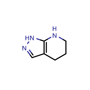 1H,4H,5H,6H,7H-pyrazolo[3,4-b]pyridine