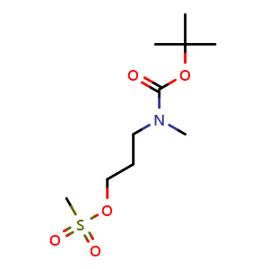 3-((tert-butoxycarbonyl)(methyl)amino)propyl methanesulfonate