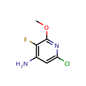6-chloro-3-fluoro-2-methoxypyridin-4-amine