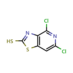 4,6-dichlorothiazolo[4,5-c]pyridine-2-thiol
